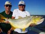 LUIS JORGE DOMINICIS CON DORADO CAPTURADO EN PASO DE LA PATRIA CON MORENA BOTELLONA