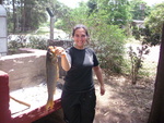 MONICA COIRO CARPA PESCADA EN LOBOS