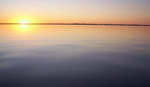 ATARDECER EN EL RIO URUGUAY